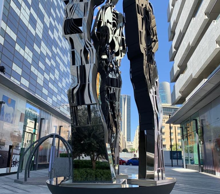 Campbell GRAY Living Amman Unveils REFLECTION Sculpture to Public